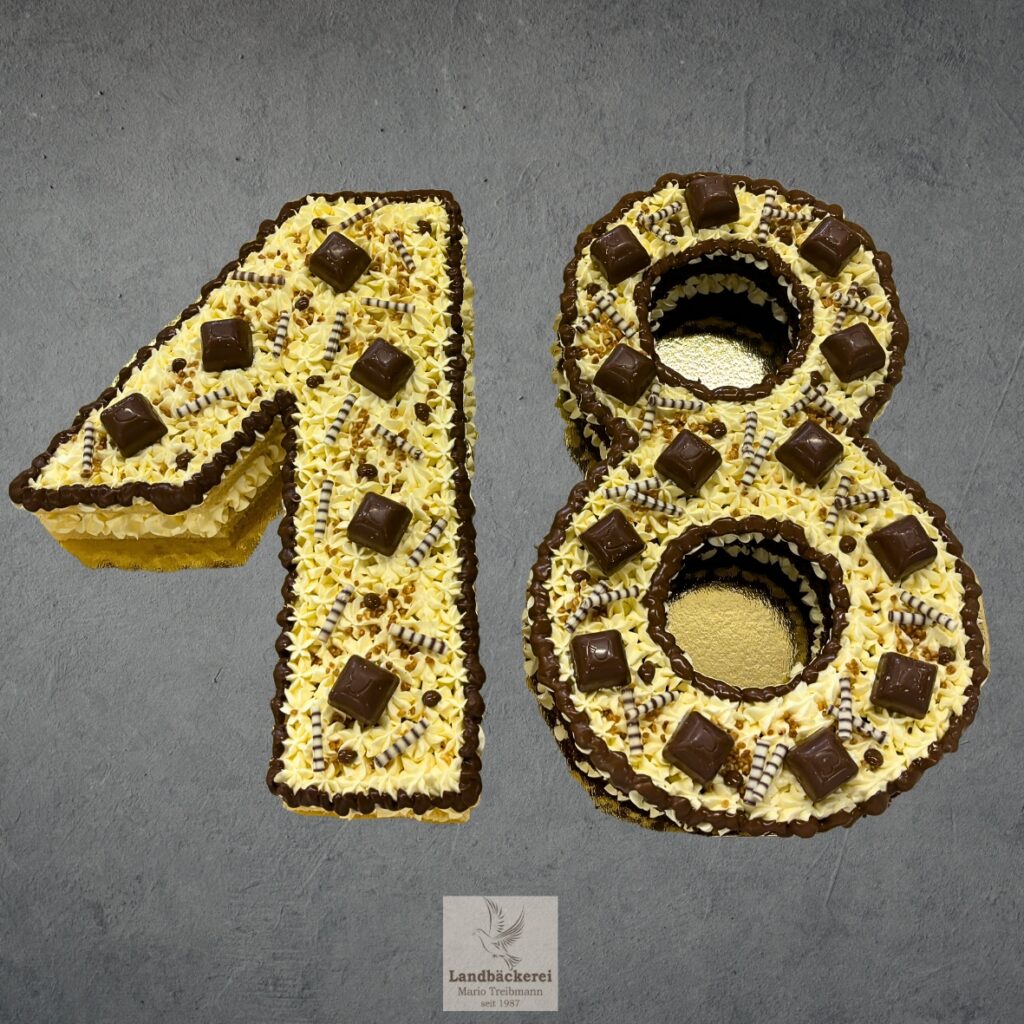 Geburtstagstorte 18 Jahre