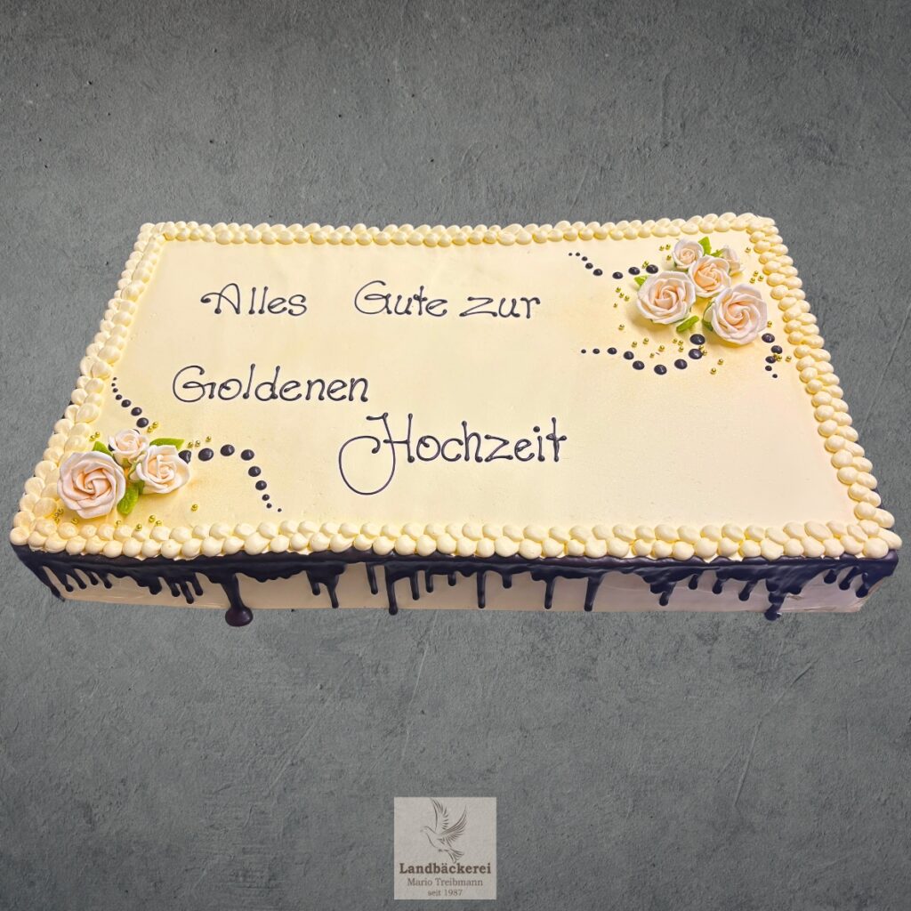 Goldene Hochzeit - Landbäckerei Mario Treibmann