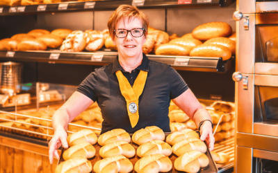 Fachgeschäft in Berga - Bäckereifachverkäuferin Frau Saupe