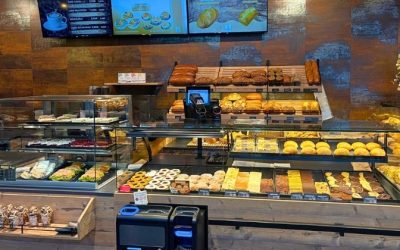 Landbäckerei Mario Treibmann - Fachgeschäft Berga Elster -Verkaufstheke