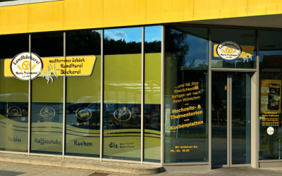 Fachgeschäft in der Stadtrodaerstraße - Außenansicht