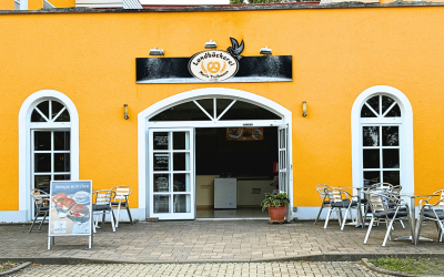 Fachgeschäft in Pölzig - Außenansicht